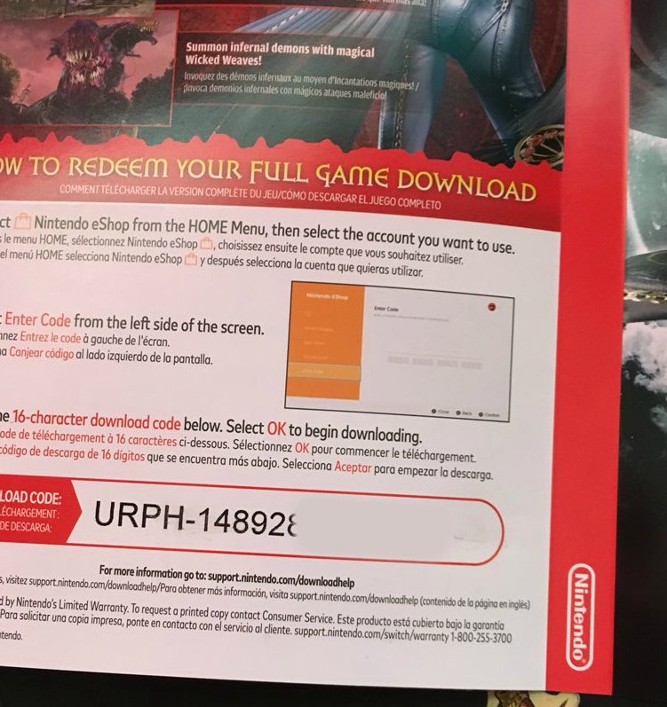 Nintendo game download codes for wii u